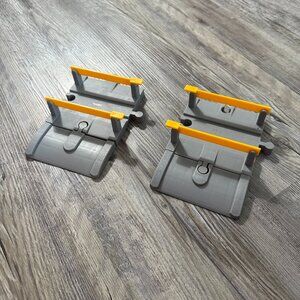 Brio World Wooden Railway Crossing Gate Track Piece Replacements Lot of 2